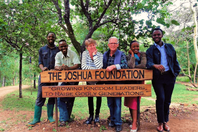 Photo of the Joshua Foundation team